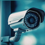 Security camera monitoring a public area, representing surveillance footage used as video evidence in Colorado Springs dram shop liability and DUI injury claims