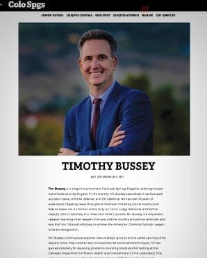 2021 Colorado Springs Top Attorney