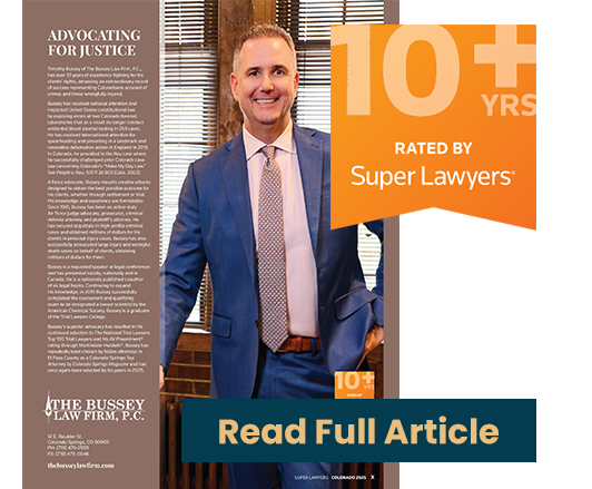 Bussey Super Lawyers 10 years