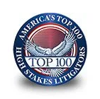 Selected to Americas Top 100 High Stakes Litigators